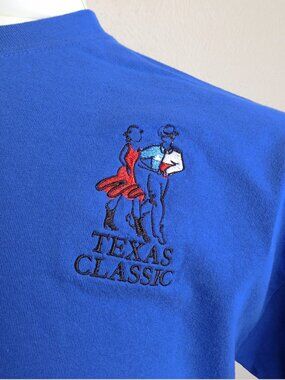 Collectible Vintage Texas Classic UCWDC Dance Event Men's XL Embroidered Tshirt